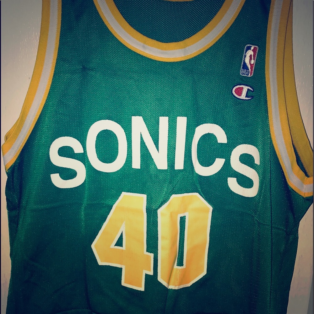 Vintage Shawn Kemp Sonics Jersey